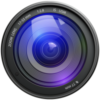 #speak to camera blue Lens image